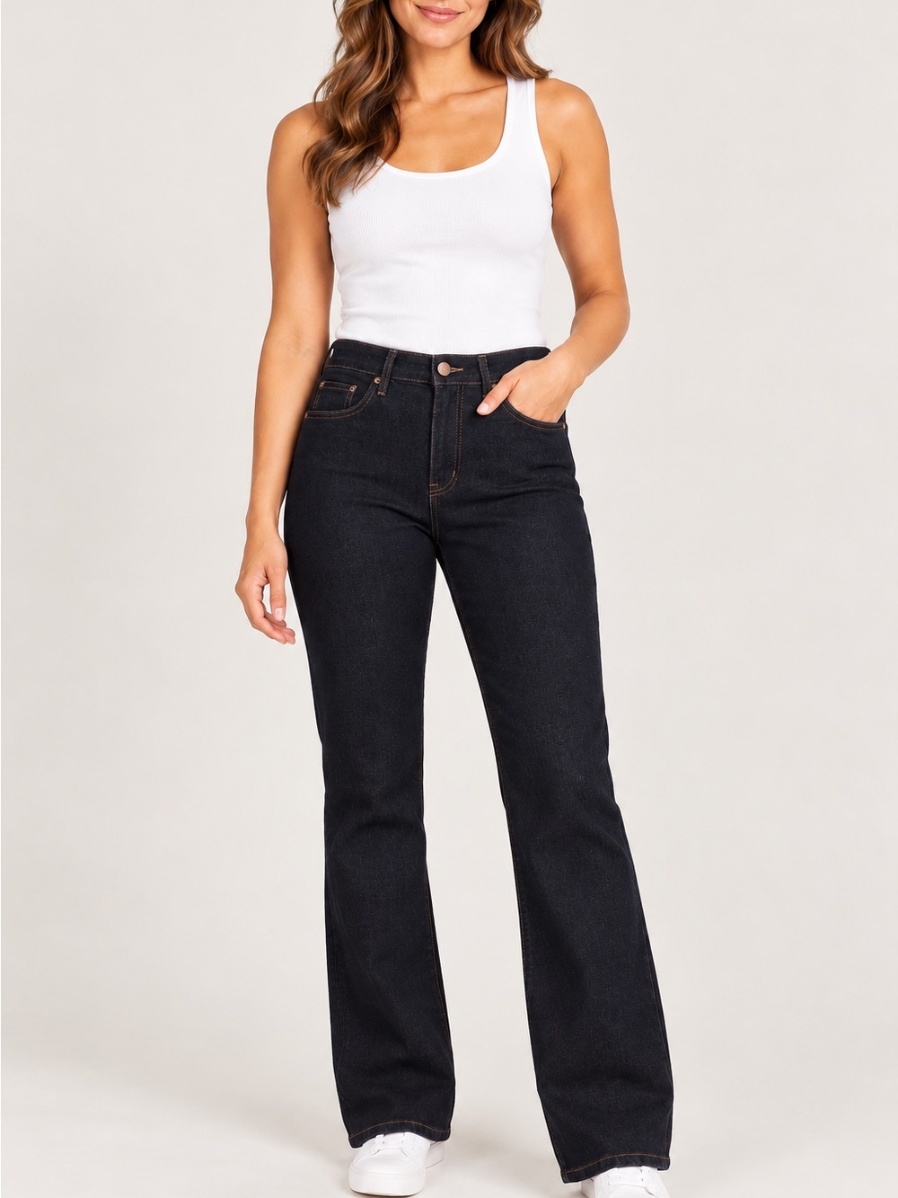 Lauren Jeans Co. Dark Wash Bootcut Jeans – Size 10